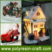 Manufacture- Resinic Crafts-Christmas Village Houses