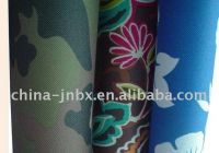 Polyester printed fabric with PVCPU coating