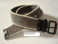 water washed fashion cotton canvas beltsâ€”distinctive products