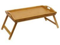 Bamboo Serving Try w/ Folding Stand