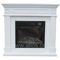 Electric insert with mantel