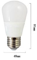 3W LED bulb PC cover