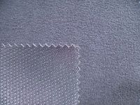 Polar fleece bonded with Fishnet and a TPU membrane between them