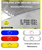 RWS Skateboards wholesale decks