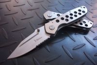 satin finish blade pocket knife