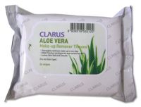 Clarus Aloe Make Up Remover Tissues