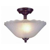 Bronze Semi-Flush Ceiling Mount Fixture