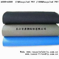 recycle pet fabric for bags, luggages