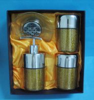 stainless steel bathroom accessories, soap dish, cup