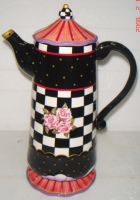 ceramic teapot