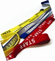 Pre-printed safety lanyard