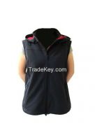 Women's softshell vest & waistcoat, women's Softshell Jacket OEM Factory