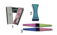 Nail file, buffer, toe separator, manicure