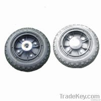 10" Rubber Airless Quick Release Trolley Wheels