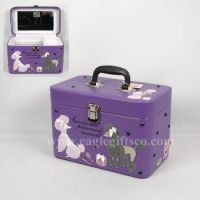 purple cosmetic case