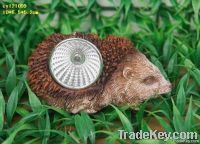 Resin Hedgehog With Solar Light