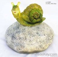 resin decorative snail