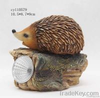 Resin Hedgehog For Garden Decoration