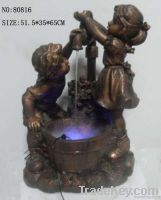 resin statue fountain