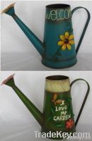 metal watering can