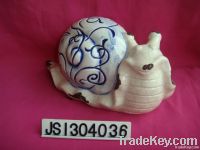 decorative porcelain snail