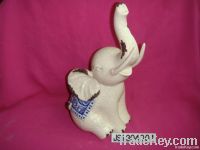 porcelain elephant decoration