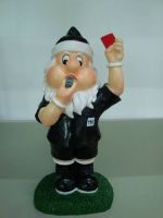 resin decorative football gnome