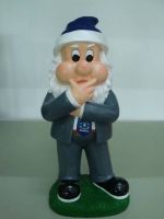 resin decorative football gnome