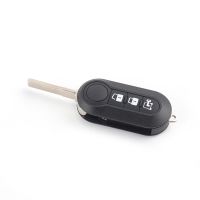 Flip Remote Car Key Shell For F-iat Car Key Replacement