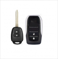 Auto key 3 button smart car keys modified remote control folding car key shell replacement for TOYOTA