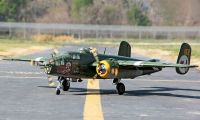 RC Warbird airplane B25