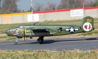 RC electric warbird B25