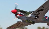P40 RC airplane factory