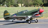 High simulation RC Warbird P40