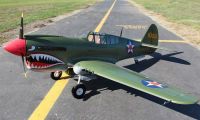 Giant RC aeroplane Warbird P40