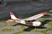 Small plane Cessna RC model plane