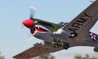 P40 flying toy airplane