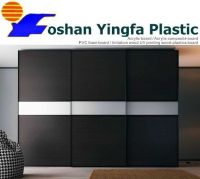 PVC wood imitation foam board for wardrobe