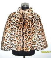 print rabbit fur garments