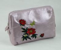 Cosmetic Bag with jacsquard