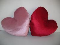 heart-shaped pillow