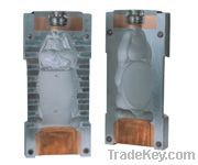 2 cavities pp bottle mould