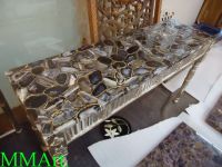 Gemstone slabs & washbasin