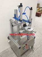 Pneumatic Manual Round Soap Pleated Packing Wrapping Machine (MEK-P490)