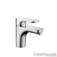 single lever brass bathroom washbasin faucet