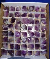 Uruguay Amethyst clusters 2-3 in. flat