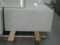 Pure White Crytallized Glass Panel