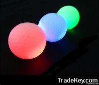 2014 Hot selling LED flashing golf ball for night play