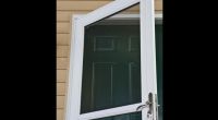 American PVC Retractable Screen Storm Door (PD 001)