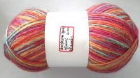 70%wool 30%acrylic Colorful Section Dyed Roving Yarn